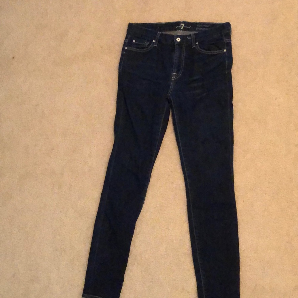 7 For All Mankind high waist gwenevere Sz 30